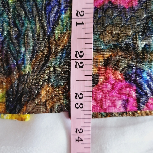 J. Crew Collection Floral Embossed Textured Pencil Skirt - Picture 10 of 10